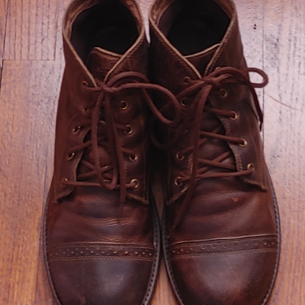 Men's Cap Toe Boots